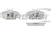 BREMSI BP2373 Brake Pad Set, disc brake
